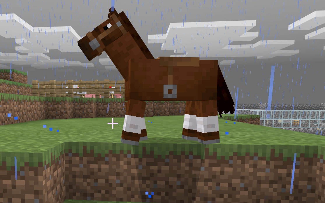 Jak Założyć Siodło Na Konia W Minecraft Minecraft - jak oswoić konia | Eurogamer.pl
